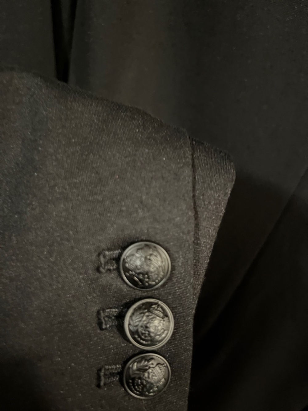 Lane Bryant Black Double-Breasted Suit Blazer - Picture 10 of 10